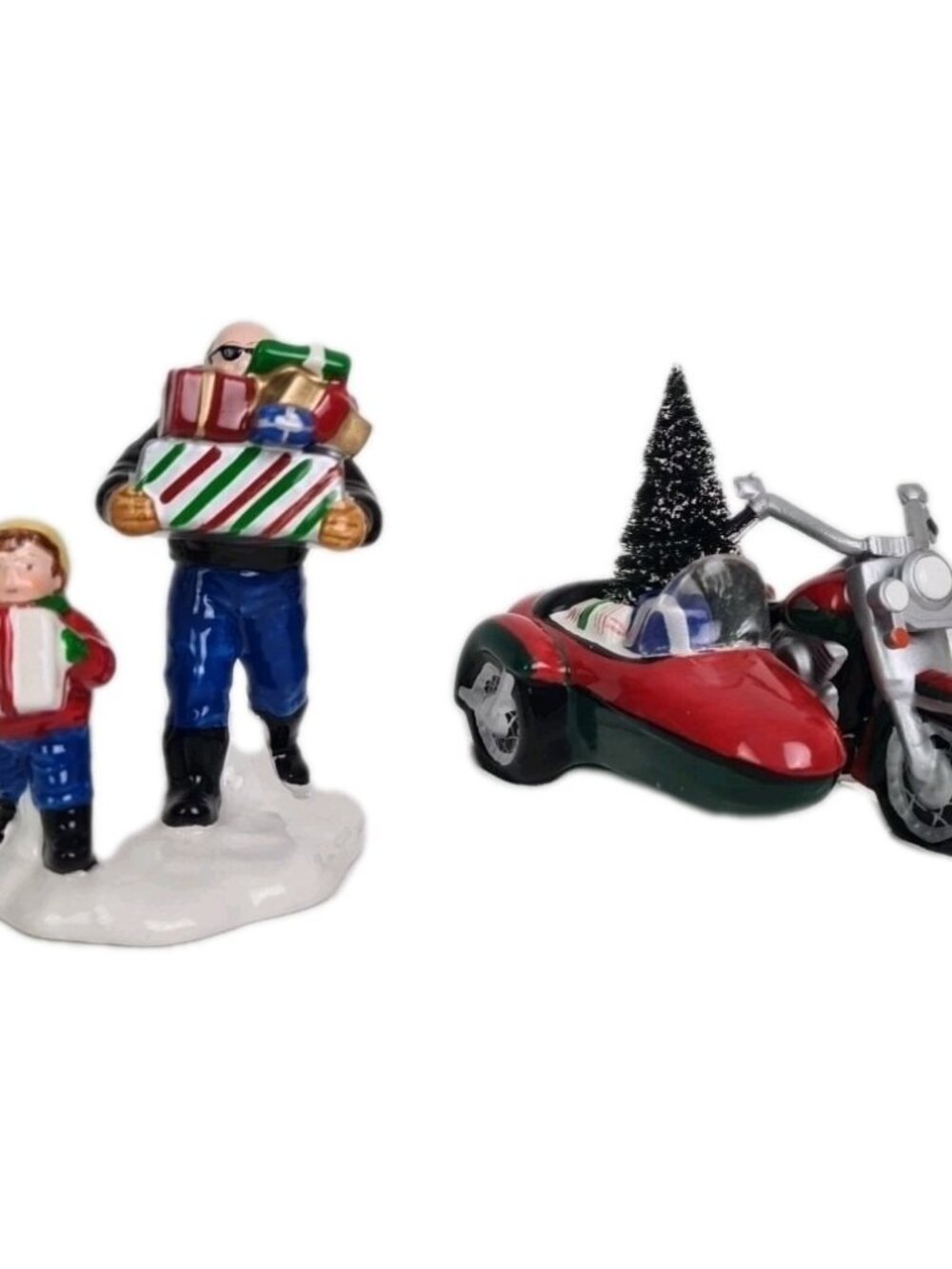 Department 56 Snow Village Accessory 54898 A HArley Davidson Holiday Figurine
